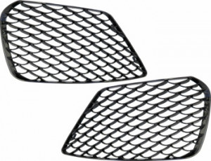 Grile Laterale compatibil cu MERCEDES Benz S-Class W222 2013-2020 S63 Desing Negru Lucios - Img 2