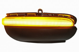 Indicator Dinamic Full LED pentru Oglinda Osram LEDriving DMI compatibil cu Touran I 2010-2015 Alb - Img 2