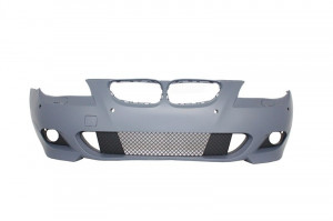 Kit Exterior compatibil cu BMW Seria 5 E60 2007-2010 M-Technik Design cu PDC 18 cm - Img 2
