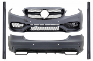 Kit Exterior compatibil cu Mercedes E-Class W212 Facelift 2013-2016 E63 Design