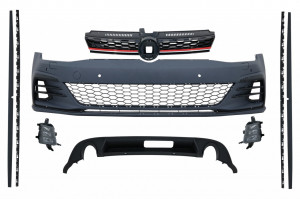 Kit Exterior Complet compatibil cu VW Golf 7.5 VII Facelift 2017-> GTI Look