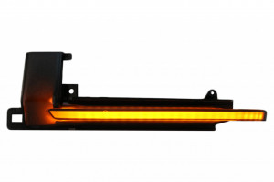 Lampi LED Semnalizare Dinamice compatibil cu Audi A3 8P A4 B8 A5 8T A6 C6 2008-2010 Q3 8U 2011-2017 Fumuriu - Img 3