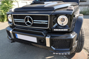 Ornament Capota compatibil cu Mercedes G-Class W463 1989-2018 Design ABS - Img 4