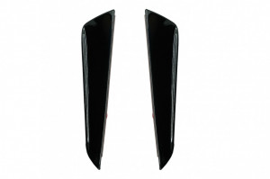 Ornamente bara fata flapsuri compatibil cu MERCEDES A-Class W177 2018-> Design Negru