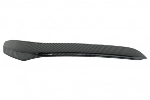 Ornamente bara fata flapsuri compatibil cu VW Golf 7.5 GTI 5G Hatchback 2017-2020 Carbon Look - Img 3