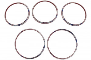 Ornamente Guri de Ventilatie A-Design Rosii MERCEDES A Class W176 CLA Class C117 and GLA Class X156