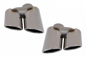 Ornamente tobe compatibil cu Audi Q5 8R 2008-2016 SQ5 Design Crom - Img 2