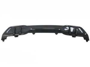 Pachet Exterior Aero Prelungire Bara Fata si Difuzor compatibil cu BMW X5 G05 2018-> M Performance Design Carbon - Img 2