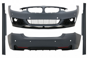 Pachet Exterior Complet compatibil cu BMW Seria 4 F32, F33, F36 2013-> M-Performance Design Coupe Cabrio
