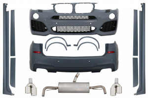 Pachet Exterior Complet compatibil cu BMW X3 F25 2014-2017 M-Design