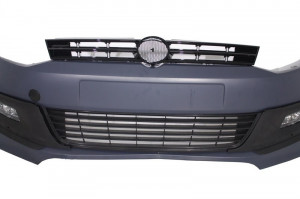 Pachet Exterior Complet compatibil cu VW Polo 2009-2017 R-Line Design - Img 3