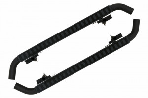 Praguri Trepte laterale compatibil cu Land ROVER Defender 1990-2016 Black Edition