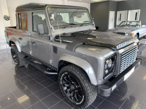 Praguri Trepte laterale compatibil cu Land ROVER Defender 1990-2016 Black Edition - Img 8