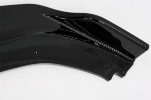 Prelungire Bara Fata compatibil cu AUDI A4 B9 8W (2016-2018) RS4 Desing Negru Lucios - Img 7