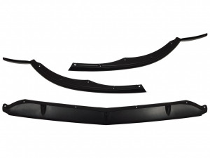 Prelungire Bara Fata compatibil cu Mercedes C-Class W205 S205 A205 C205 Limo Coupe Station Wagon Cabiolet 2014-> Edition 1 Design Negru Mat - Img 4