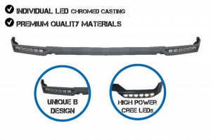 Prelungire Bara Fata LED DRL compatibil cu MERCEDES G-Class W463 G63 G65 2013-2017 - Img 8