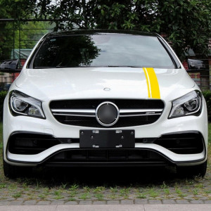 Set Stickere Galben Mat MERCEDES CLA W117 C117 X117 2013-2016 A Class W176 2012-2018