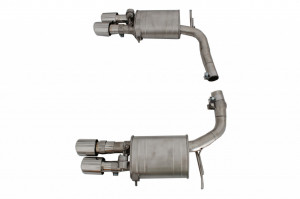 Sistem de evacuare compatibil cu VW Passat CC 2012-2017 turbo inline 4-cilindri Motor pe benzina (2.0 TFSI EA888) - Img 3