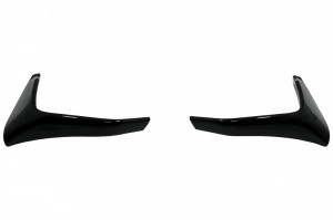 Splitter Prelungire Bara Fata Negru Lucioscompatibil cu BMW F80 M4 2014-2019