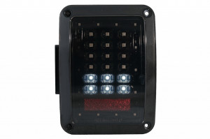 Stopuri Full LED compatibil cu JEEP Wrangler JK 2007-2017 Fumuriu - Img 4