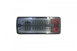 Stopuri Full LED compatibil cu MERCEDES Benz W463 G-Class 1989-2015 Fumuriu/Rosu - Img 3