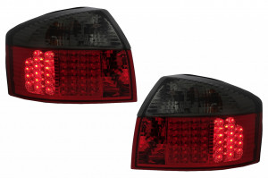 Stopuri LED compatibil cu Audi A4 B6 8E Sedan 2000-2004 Rosu Fumuriu
