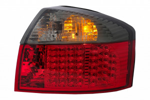 Stopuri LED compatibil cu Audi A4 B6 8E Sedan 2000-2004 Rosu Fumuriu - Img 4