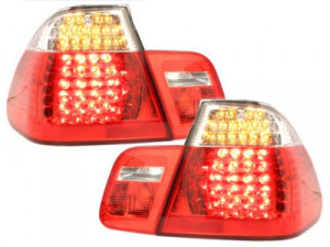 Stopuri LED compatibil cu BMW Seria 3 E46 Sedan 1998-2001 Rosu Cristal