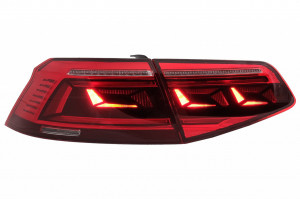 Stopuri LED compatibil cu VW Passat B8 3G 2015-2019 Sedan B8.5 Design cu semnal dinamic - Img 2