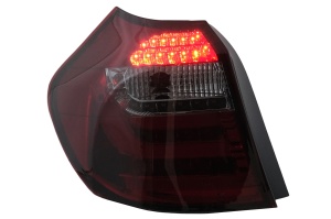 Stopuri LED Light Bar compatibil cu BMW Seria 1 E81 E87 2004-2007 Rosu Fumuriu - Img 4