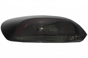 Stopuri LED Lightbar compatibil cu VW SCIROCCO MK3 III 2008-2013 Negru / Fumuriu Semnal Dinamic Secvential - Img 3