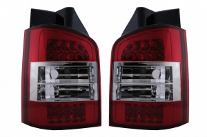 Stopuri LED Rosu Clar compatibile cu VW Transporter T5 2010-2015 Crom