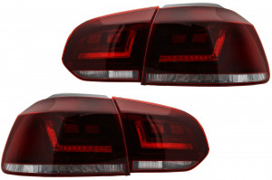 Stopuri OSRAM LEDriving LED compatibil cu VW Golf 6 VI 2008-2012 Semnal Secvential Dinamic