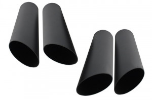 Tobe Ornamente compatibil cu sistemul de evacuare Negru Mercedes Benz W463 G-Class 1998-> B Design