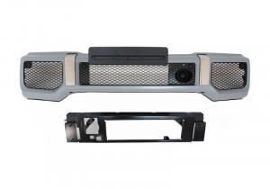 Ansamblu Bara Fata pentru Mercedes G-Class W463 1989-2012 cu Grila Centrala GT-R Panamericana Design - Img 2