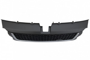 Ansamblu Grila Centrala si Grile Laterale compatibil cu Land Range Rover Sport L320 2005-2008 Autobiography Look Negru Platinat Edition - Img 4