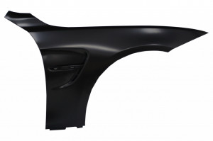Aripi Laterale compatibil cu BMW 4 Series F32 F33 F36 2013-2017 Ornament Negru M4 Design - Img 2