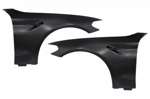 Aripi Laterale compatibil cu BMW 5 Series G30 G31 2017-> Negru M5 Design