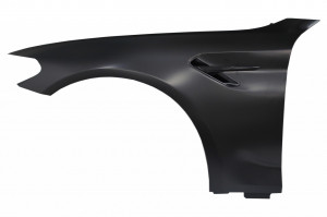 Aripi Laterale compatibil cu BMW 5 Series G30 G31 2017-> Negru M5 Design - Img 8