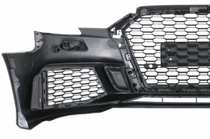Bara Fata compatibil cu Audi A3 8V Facelift Sedan Cabrio 2016-2019 RS3 Design Negru Lucios - Img 2