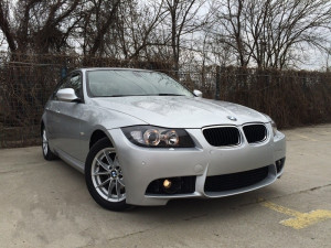 Bara Fata compatibil cu BMW Seria 3 E90 E91 Touring LCI Facelift 2008-2011 M3 Design cu PDC - Img 6