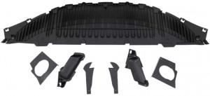 Bara Fata cu Prelungire Bara Real Carbon compatibil cu AUDI A7 4G Facelift 2015-2018 RS7 Design - Img 8