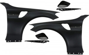 Bara fata cu Prelungire si Capota & Aripi Laterale compatibila cu Mercedes C-Class W205 2014-2019 GT Design - Img 6