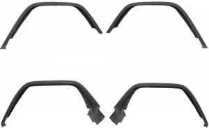 Bara Fata cu Prelungiri Aripi Extensii si Grila Centrala compatibil cu MERCEDES Benz G-Class W463 1990-2014 G65 Design - Img 4