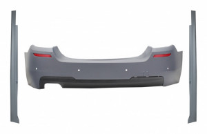 Bara Spate cu Praguri Laterale compatibil cu BMW Seria 5 F10 2011-2017 M-Technik Design