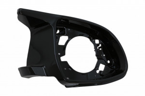 Capace oglinzi compatibil cu BMW X3 G01 X3 G08 X4 G02 X5 G05 X6 G06 X7 G07 (2017-2020) M Sport Design Negru Lucios - Img 4