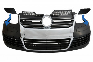 Capace Spalatoare Faruri Bara fata compatibil cu VW Golf MK5 V 5 2003-2007 R32 Look