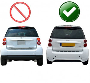 Difuzor Aer compatibil cu SMART compatibil cu SMART ForTwo 451 Facelift 2012-2015 B Design - Img 4