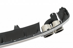 Difuzor Bara Spate compatibil cu Audi A5 F5 S-Line 2017-2019 S5 Design - Img 3