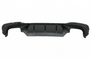 Difuzor Bara Spate compatibil cu BMW Seria 5 G30 G31 2017-> M5 Design Negru Lucios - Img 5